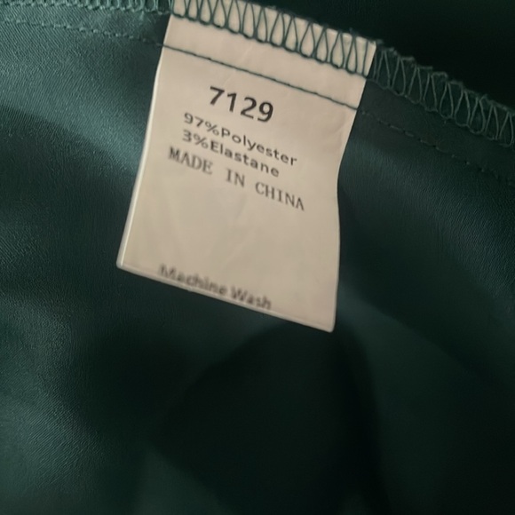 BTFBM Elegant Satiny Button-Up Dress sz M - Picture 7 of 10